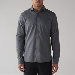 Lululemon Men’s City Slate Snap button down.